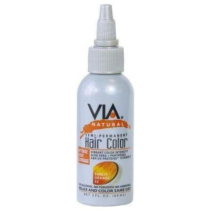 Via Natural Semi - Permanent Hair Color 60ml - gtwtoporld.com