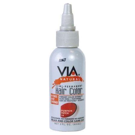 Via Natural Semi - Permanent Hair Color 60ml - gtwtoporld.com