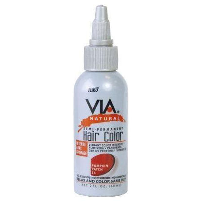 Via Natural Semi - Permanent Hair Color 60ml - gtwtoporld.com