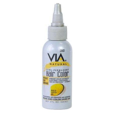 Via Natural Semi - Permanent Hair Color 60ml - gtwtoporld.com