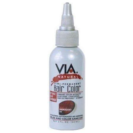 Via Natural Semi - Permanent Hair Color 60ml - gtwtoporld.com