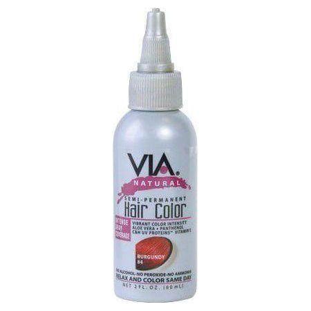 Via Natural Semi - Permanent Hair Color 60ml - gtwtoporld.com