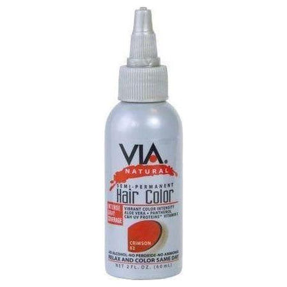 Via Natural Semi - Permanent Hair Color 60ml - gtwtoporld.com