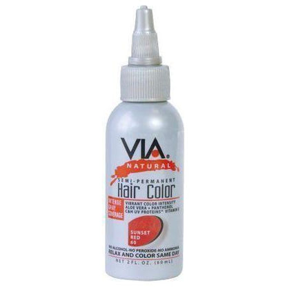 Via Natural Semi - Permanent Hair Color 60ml - gtwtoporld.com