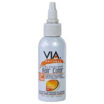 Via Natural Semi - Permanent Hair Color 60ml - gtwtoporld.com