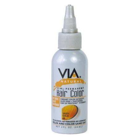 Via Natural Semi - Permanent Hair Color 60ml - gtwtoporld.com