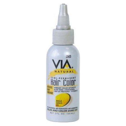 Via Natural Semi - Permanent Hair Color 60ml - gtwtoporld.com