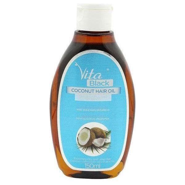 Vita Black Coconut Hair Oil 150ml - gtwtoporld.com