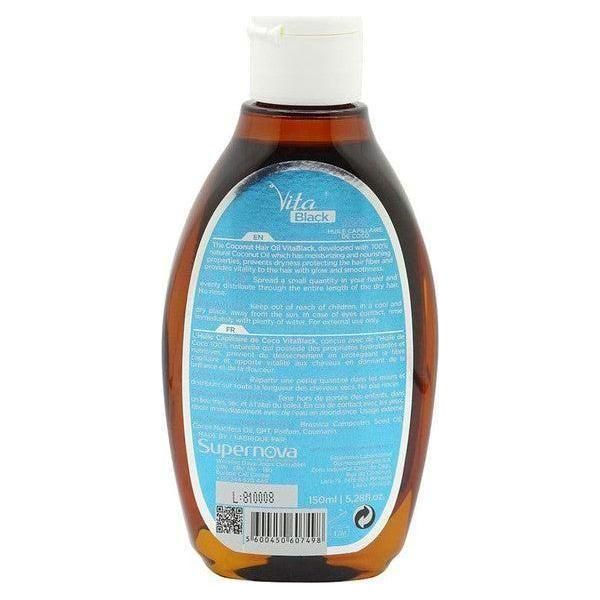 Vita Black Coconut Hair Oil 150ml - gtwtoporld.com