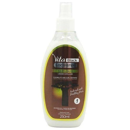 Vita Black Loc System Hair Liquid 250Ml - gtwtoporld.com