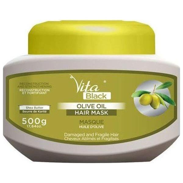 Vita Black Olive Oil Hair Mask 500G - gtwtoporld.com