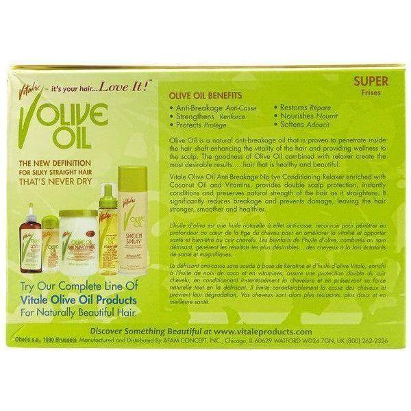 Vitale Olive Oil No - Lye Conditioning Relaxer Super One Application - gtwtoporld.com