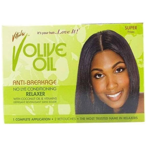 Vitale Olive Oil No - Lye Conditioning Relaxer Super One Application - gtwtoporld.com