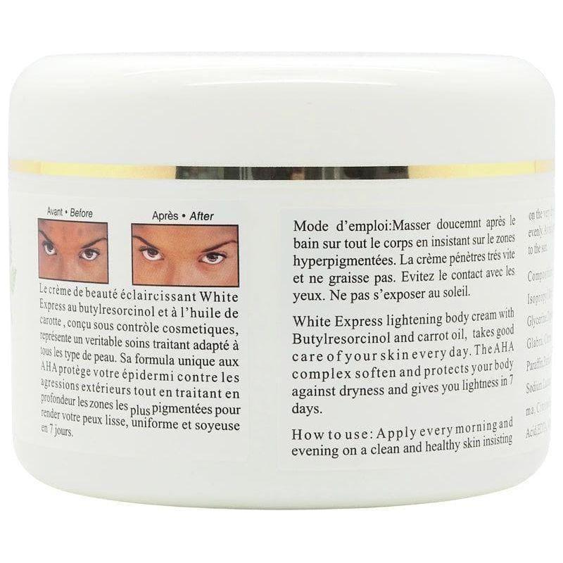 White Express Carrot Lightened Skin in 7 Days Extra Whitening Cream 500ml - gtwtoporld.com
