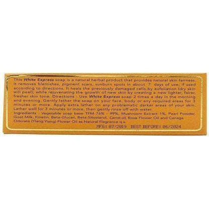 White Express Carrot Lightening Soap 200G - gtwtoporld.com