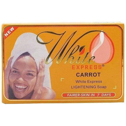 White Express Carrot Lightening Soap 200G - gtwtoporld.com