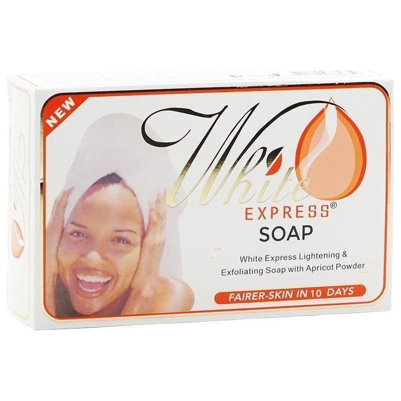 White Express Lightening &amp; Exfoliating Soap 200g - gtwtoporld.com