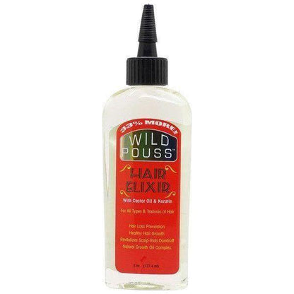 Wild Pouss Haarelixier mit Rizinusöl &amp; Keratin 177 4 ml - gtwtoporld.com