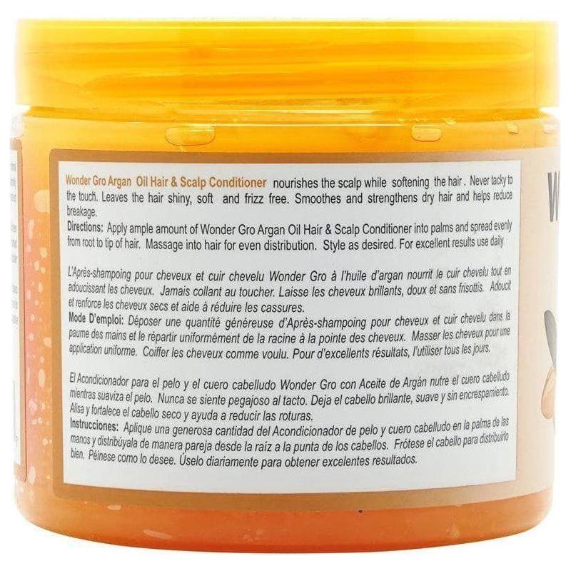 Wonder Gro Argan Oil Hair &amp; Scalp Conditioner 340g - gtwtoporld.com