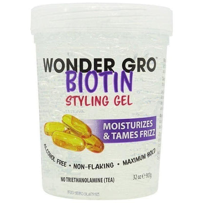 Wonder Gro Biotin Styling Gel 454/907 g - gtwtoporld.com