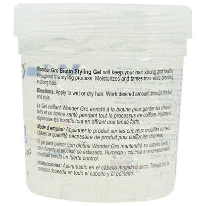 Wonder Gro Biotin Styling Gel 454g - gtwtoporld.com