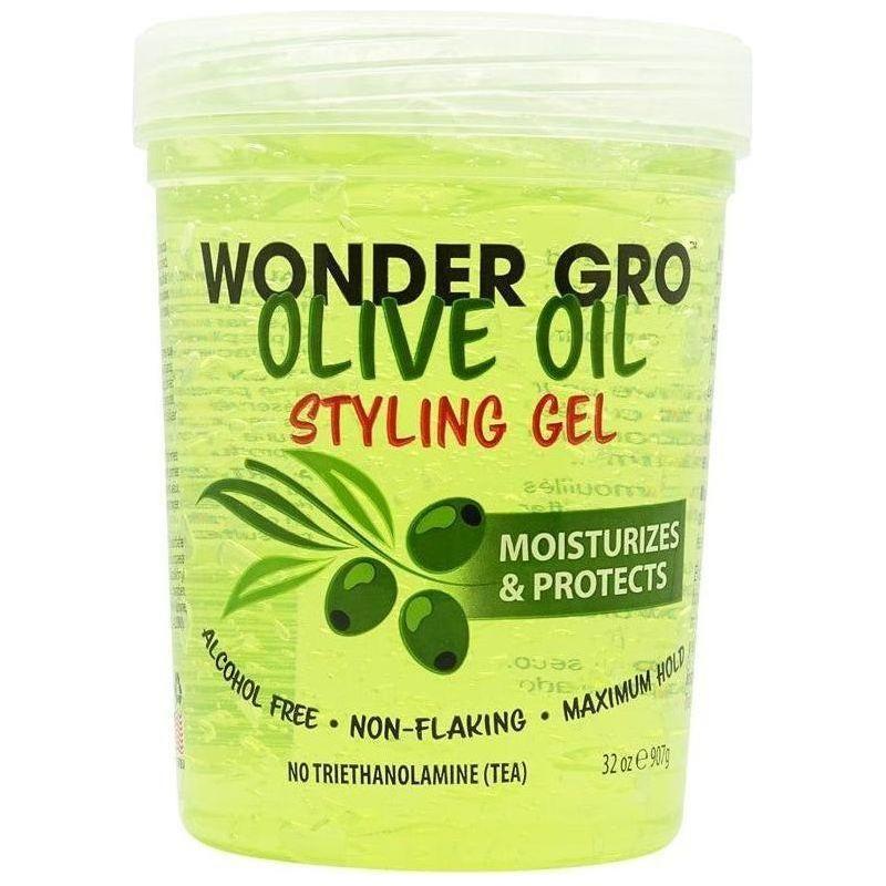 Wonder Gro Olive Oil Styling Gel 454/907g - gtwtoporld.com