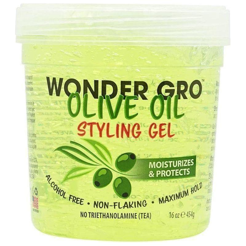 Wonder Gro Olive Oil Styling Gel 454g - gtwtoporld.com