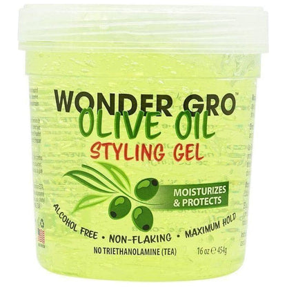 Wonder Gro Olive Oil Styling Gel 454g - gtwtoporld.com
