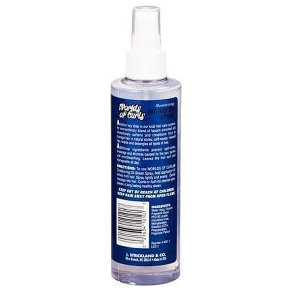 Worlds of Curls Moisturizing Oil Sheen Spray 236ml - gtwtoporld.com