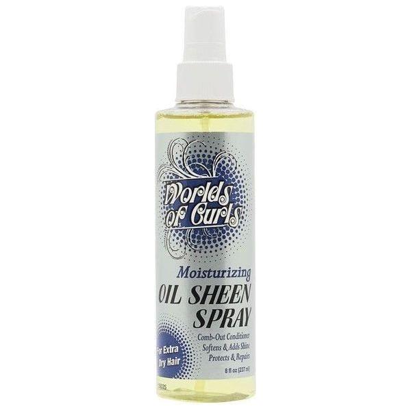 Worlds of Curls Moisturizing Oil Sheen Spray 237ml - gtwtoporld.com