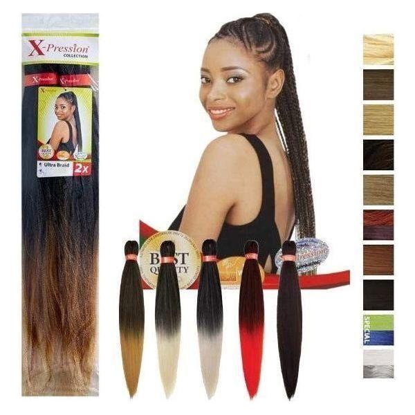 X - Pression 2x Pre Stretched Ultra Braid 46" (116cm) - Weight: 160 - 165g - gtwtoporld.com