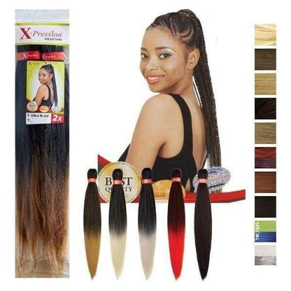 X - Pression 2x Pre Stretched Ultra Braid 46" (116cm) - Weight: 160 - 165g - gtwtoporld.com