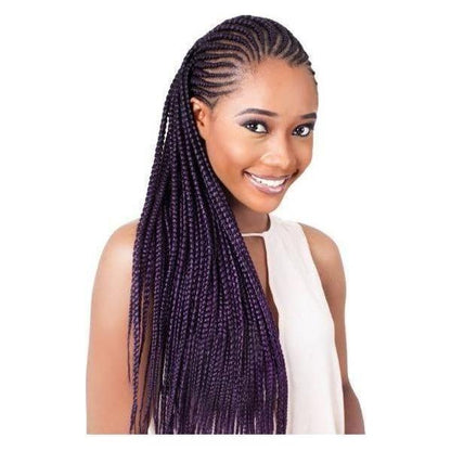 X - Pression Ultra Braid Two Tone 46", 160g - Kunsthaar - gtwtoporld.com