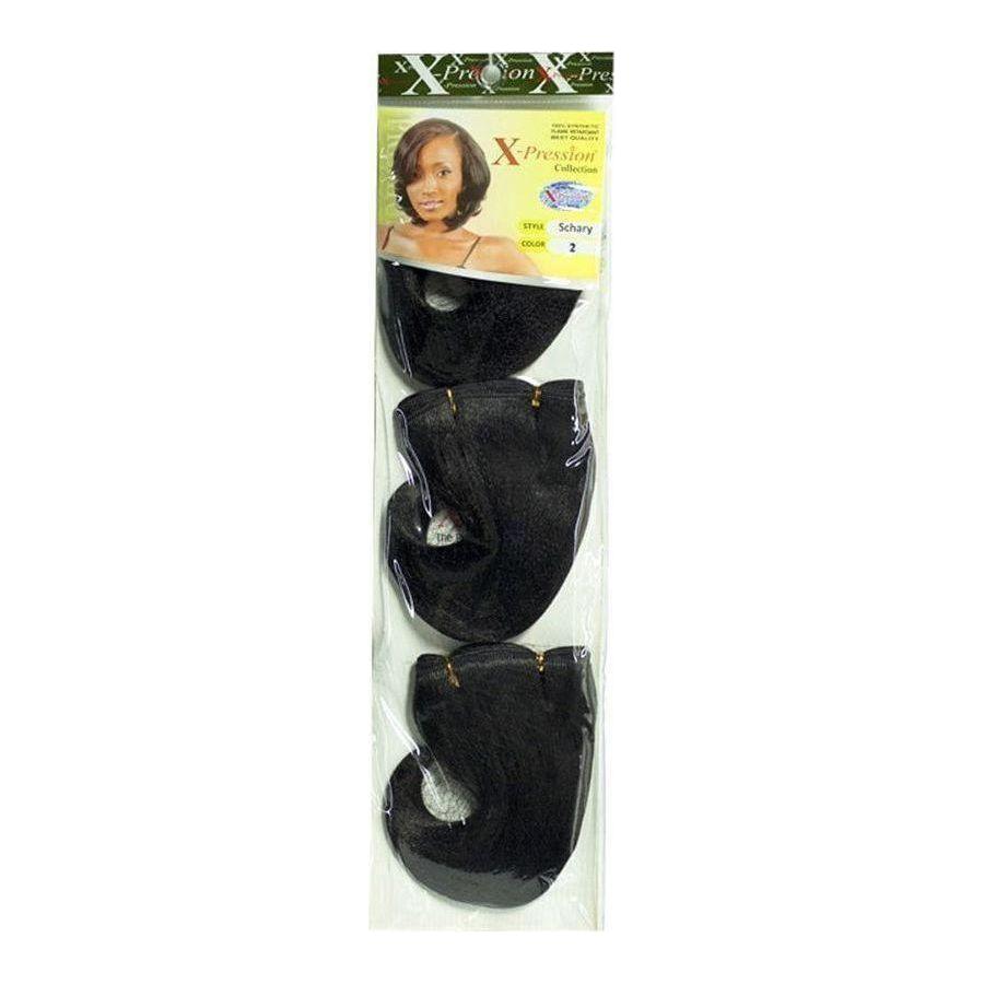 X - Pression Weave - on Schary Synthetic Hair - gtwtoporld.com