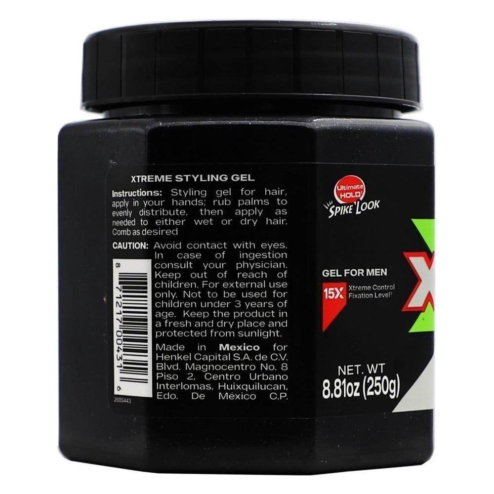 Xtreme Reaction UV Protection Hair Styling Gel Black Performance 8.82oz/250g - gtwtoporld.com