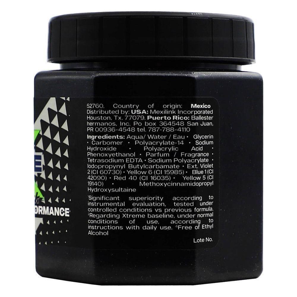 Xtreme Reaction UV Protection Hair Styling Gel Black Performance 8.82oz/250g - gtwtoporld.com