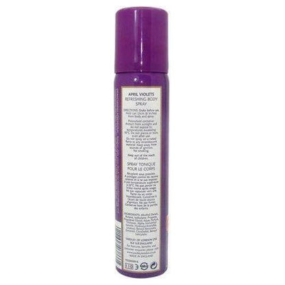 Yardley April Violets Body Spray 75 ml - gtwtoporld.com