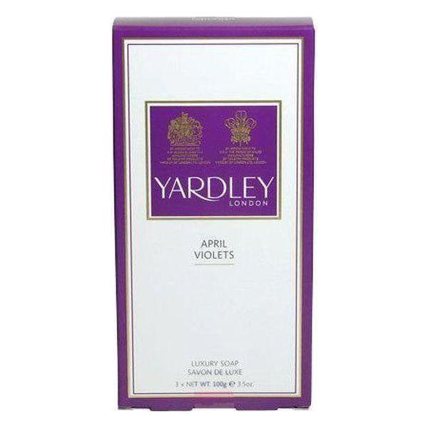Yardley April Violets Luxury Soap 3X100G - gtwtoporld.com