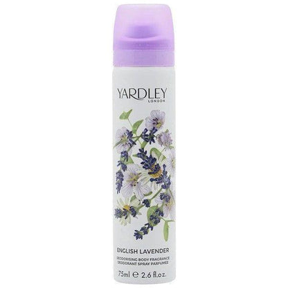 Yardley English Lavender Deodorant Spray Parfume 75ml - gtwtoporld.com