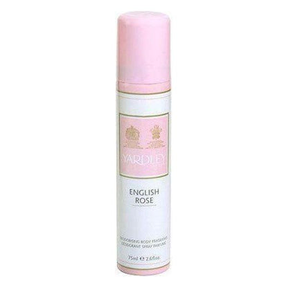 Yardley English Rose Deodorant Spray Parfume 75ml - gtwtoporld.com