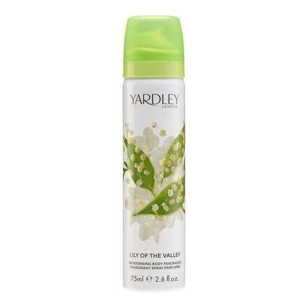 Yardley Lily Of The Valley Body Spray 75ml - gtwtoporld.com