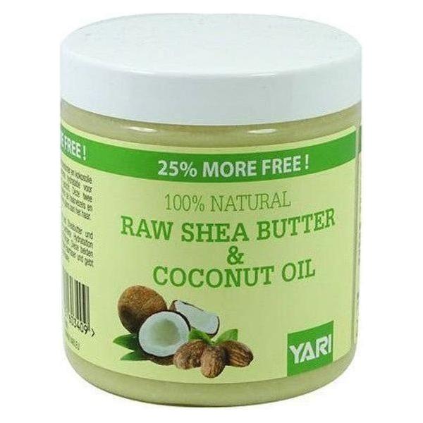 Yari 100% natural raw shea butter &amp; coconut oil 250ml - gtwtoporld.com