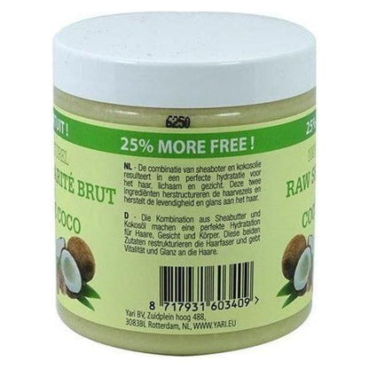 Yari 100% natural raw shea butter &amp; coconut oil 250ml - gtwtoporld.com