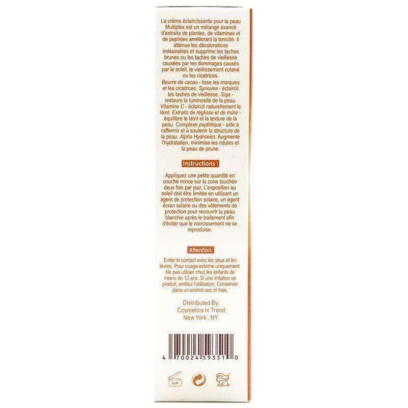 Zeenat Carrot Multiplex Skin Brightening Cream 50G - gtwtoporld.com