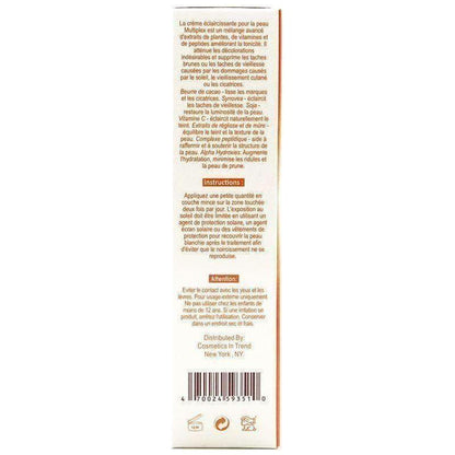 Zeenat Carrot Multiplex Skin Brightening Cream 50G - gtwtoporld.com