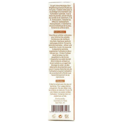 Zeenat Carrot Multiplex Skin Brightening Gel Cream 30G - gtwtoporld.com