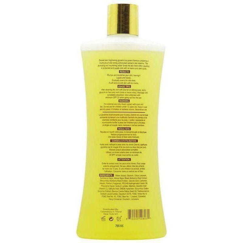 Zeenat Carrot Multiplex Skin Lightening Glycerin 500ml - gtwtoporld.com