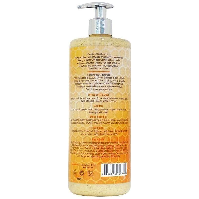 Zeenat Carrot Shower Gel Brightening &amp; Exfoliating 1000ml - gtwtoporld.com
