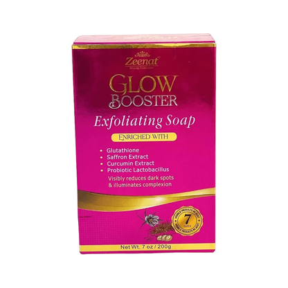 Zeenat Glow Booster Exfoliating Soap 7 Oz / 200g - gtwtoporld.com