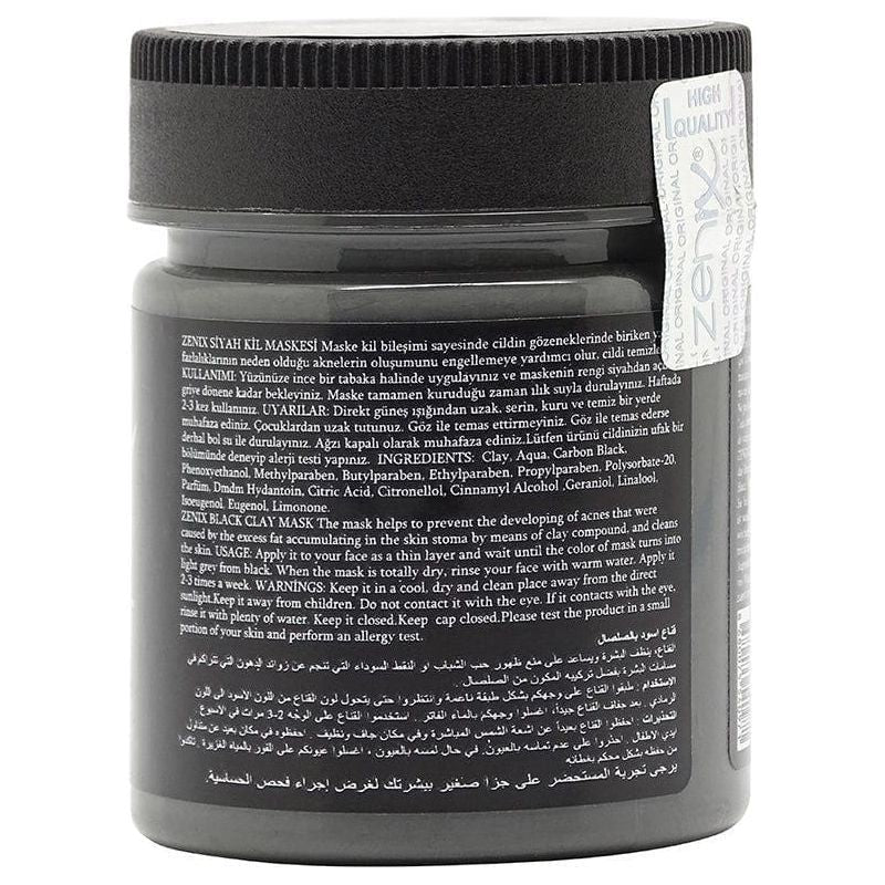 Zenix Black Mask Clay Effect 190g - gtwtoporld.com